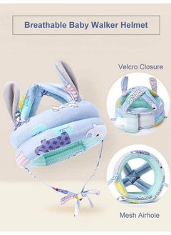 Snowie Soft Baby Head Protector Adjustable Size Baby Learn To Walk Or Run Soft Safety Helmet Infant Antifall Anticollisionfor Baby Months~5 Years Old (Multicolour 3)  - Image 5