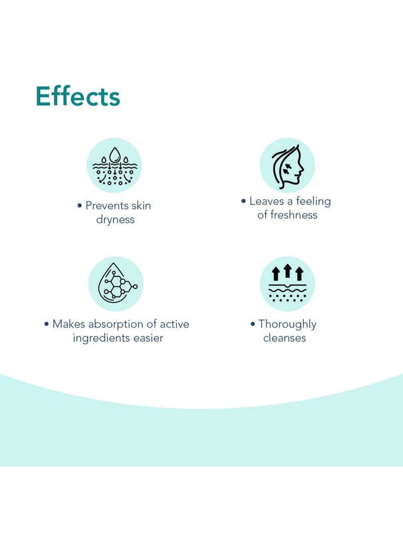 Novaclear Hydro Facial Foam 100ml – Hydrating Face Wash with Hyaluronic Acid, Rice Extract & Allantoin - Image 4