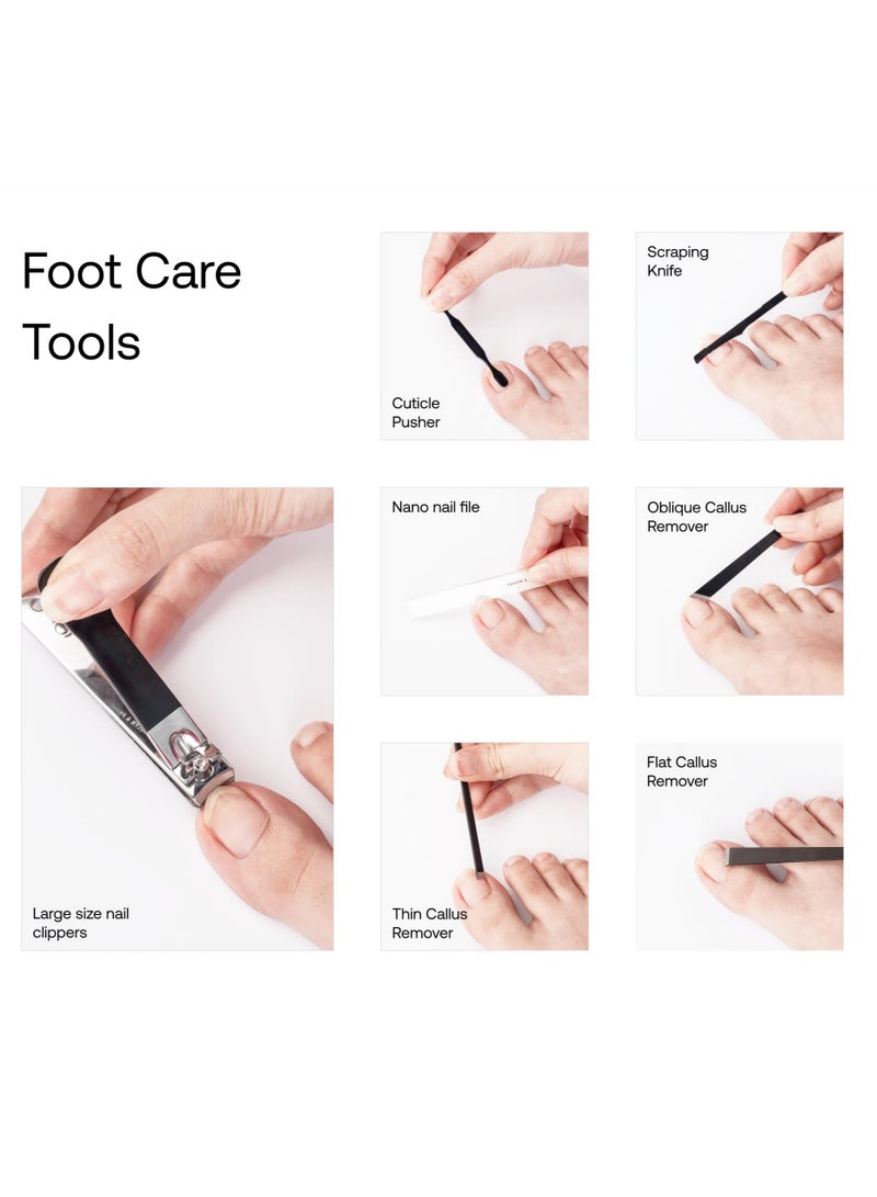 SYOSI مجموعة قص الأظافر SYOSI، 18 قطعة من مجموعة مانيكير وباديكير مجموعة مانيكير للنساء والرجال مجموعة العناية بالأظافر من الفولاذ المقاوم للصدأ مقص أظافر ومبرد أظافر - Image 5