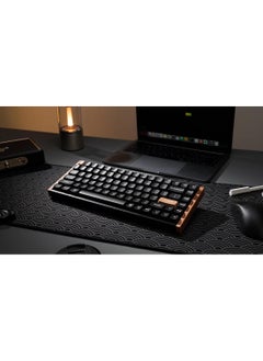 Keychron Keychron K2 HE Rapid Trigger Wireless Custom Mechanical Keyboard with Hall Effect Gateron Double-Rail Magnetic Switch, QMK 2.4 GHz Bluetooth 5.2 RGB Compatible with Mac Windows Linux (Aluminum + Wood)  - Image 2