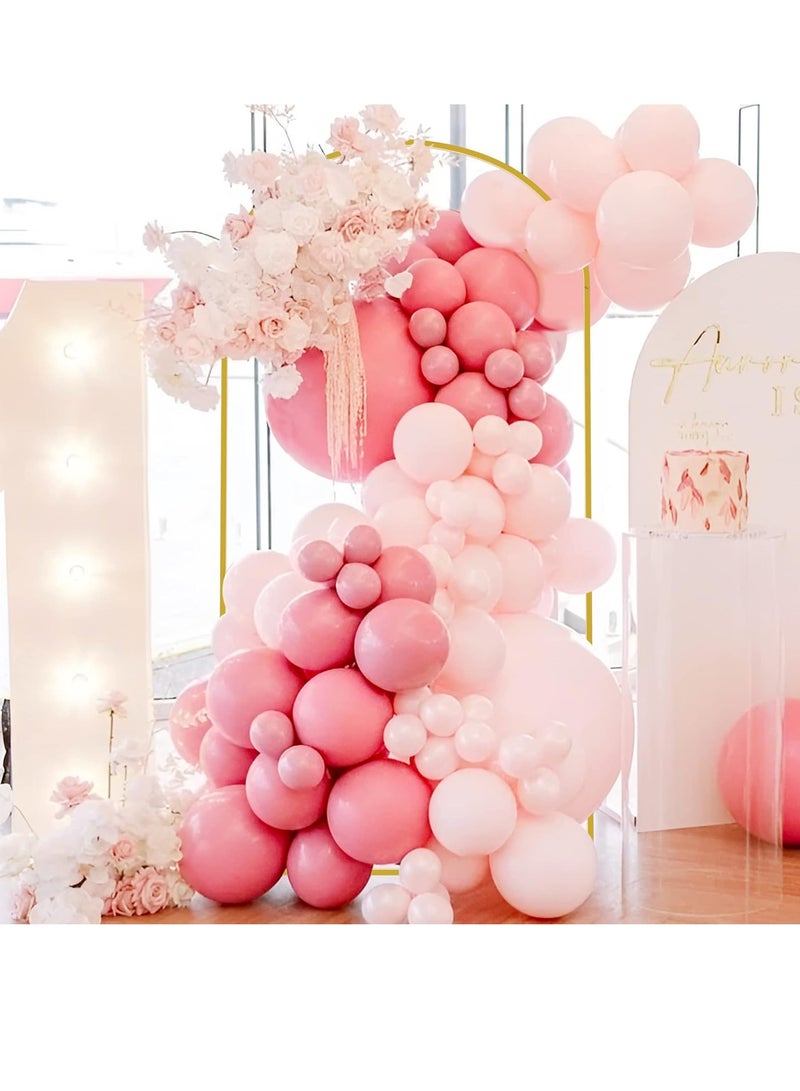 RATSAW Metal Arch Backdrop Stand Gold Wedding Balloon Arched Backdrop Stand Arch Frame for Birthday Party Bridal Baby Shower Ceremony Decoration 2M × 1M Gold - Image 3