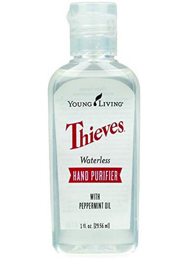 Young Living - Thieves Waterless Hand Purifier - Effective And Convenient - 3 Pack Of 1 Fl Oz - Clean Hands Anytime, Anywhere - Leaves Hands Soft - Convenient Carry - Image 1