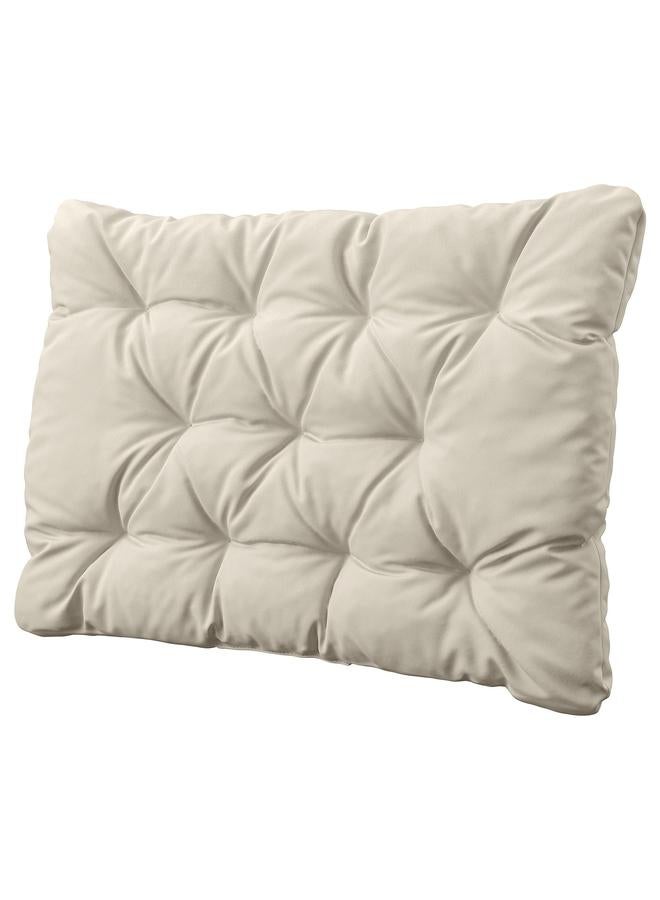 Zaboon Back Cushion, Outdoor, Light Grey-Beige, 62X44 Cm - Image 1