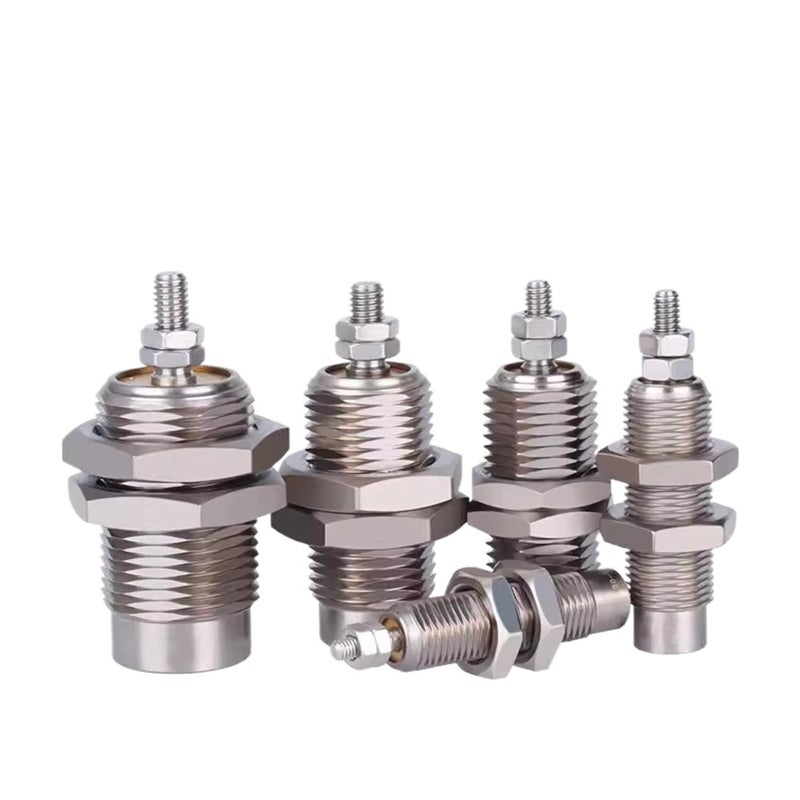 Single Acting Miniature Pneumatic Cylinder Rod External Thread 5 To 20mm Stroke - Image 3