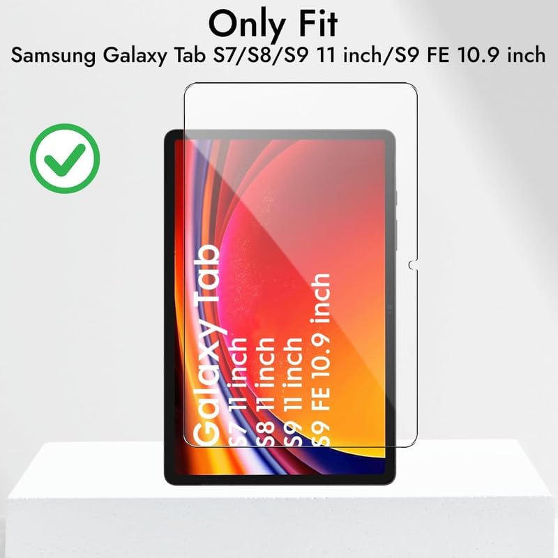 PROTECTERR 1 Pack | Screen Protector Guard for Samsung Galaxy Tab S9 FE 10.9 inch - Ultra-Thin, HD Clear, 9H Hardness, Anti-Scratch, Bubble Free Installation (Not Tempered Glass) - Image 2