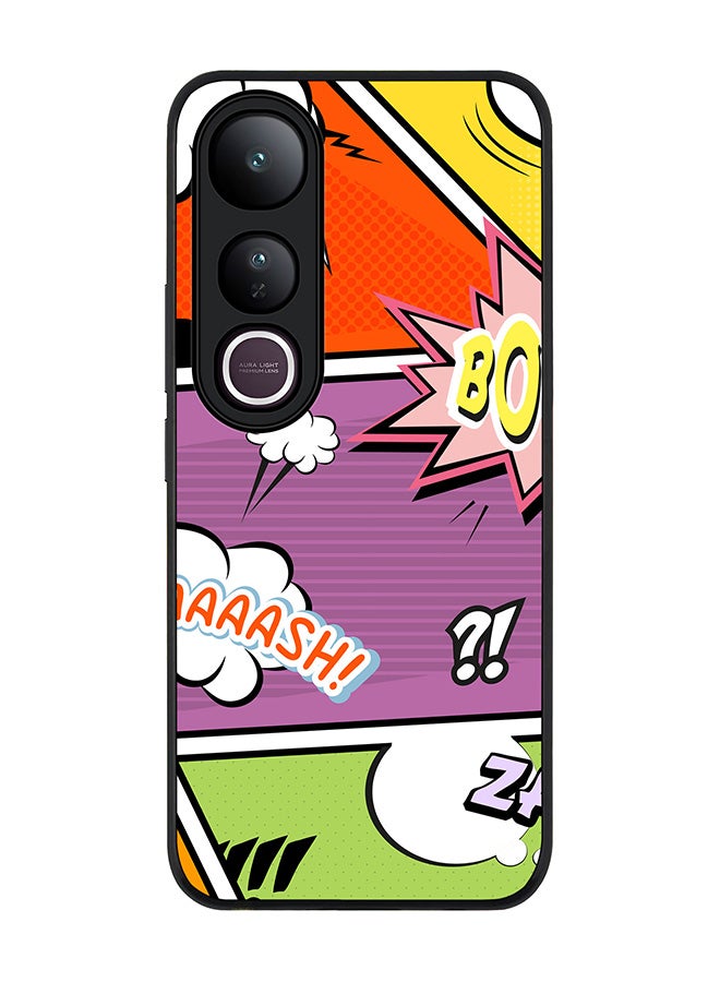 Stylizedd For vivo V50 Lite Case,Slim fit Camera Protection, Shockproof Thin Phone cover  - Comic Strip