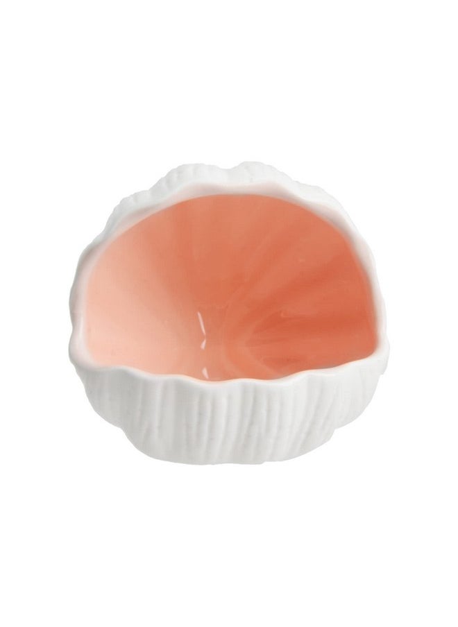 ANRUI AnRui Cute Aquarium Decorations Ceramic Conch Shell-Shaped House Thematic Betta Fish Tank Accessory Decor Ornament Hideout Cave for Fish Playing or Hiding, Pink  - Image 1