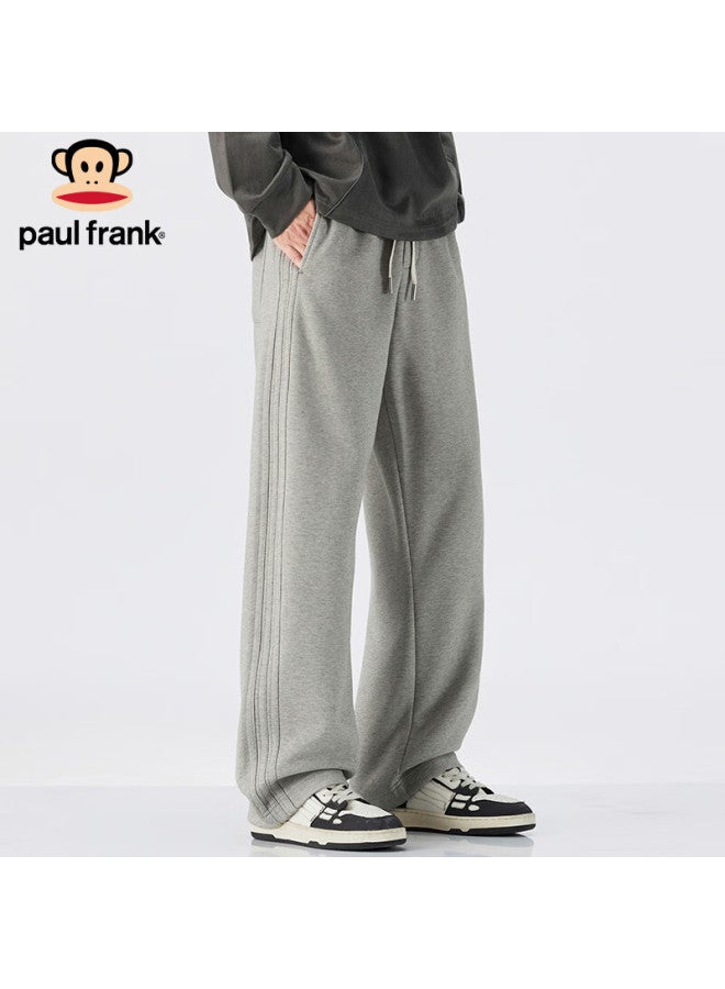 Paul Frank Men's Casual Winter Loose Drawstring Sweatpants Oatmeal 36 - Image 3