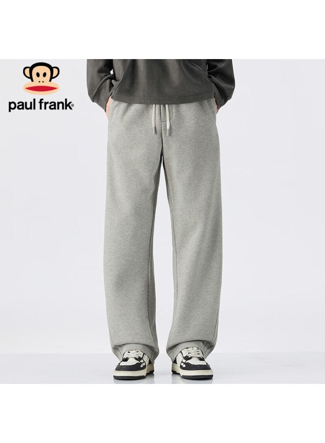 Paul Frank Men's Casual Winter Loose Drawstring Sweatpants Oatmeal 36 - Image 2