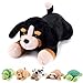 gnomantic Bernese Mountain Dog Weighted Stuffed Animals 22 Inch 45 Pounds Weighted Plushies Dog Stuffed Animal Big Plush Pillow Cute Plush Toy Gifts for Kids Adults 22 45 lbs - Image 2