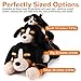 gnomantic Bernese Mountain Dog Weighted Stuffed Animals 22 Inch 45 Pounds Weighted Plushies Dog Stuffed Animal Big Plush Pillow Cute Plush Toy Gifts for Kids Adults 22 45 lbs - Image 4