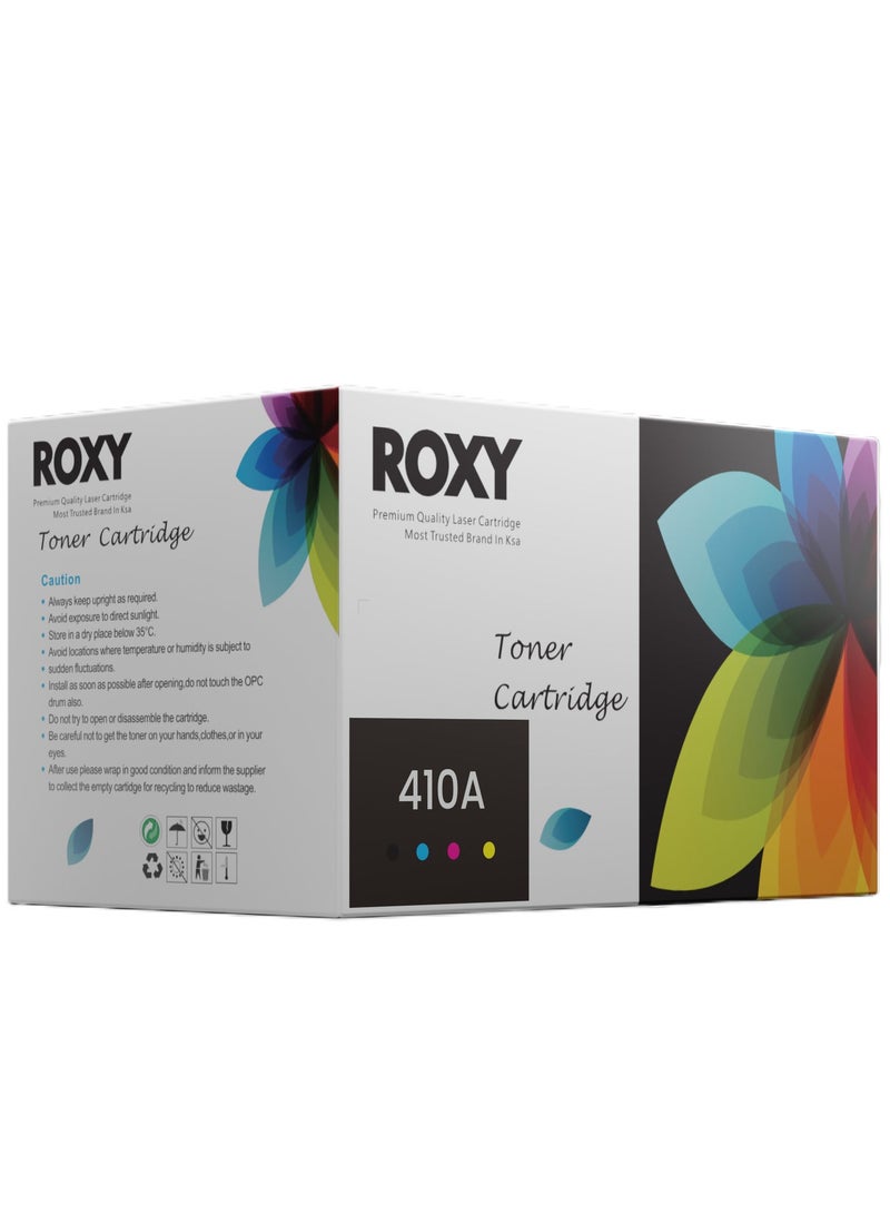 ROXY 410A/410X (set) Compatible toner Cartridges for, CF410AX/A CF411A CF412A CF413A M477FDW Toner Cartridge for HP Laserjet Pro MFP M477fdw M477fnw M477fdn Pro M452dn M452dw M452nw - Image 2