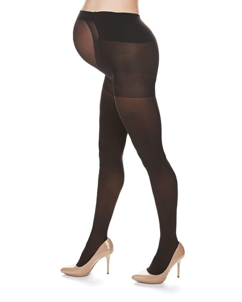 MeMoi - Maternity Tights, Dark Chocolate, Small / Medium - Image 1