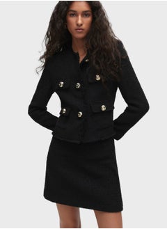 Button Detail Jacket