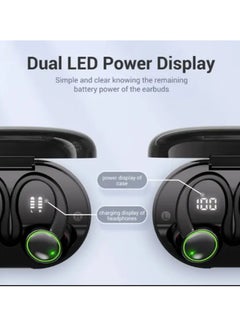 General Ear-mounted Bluetooth C16, ENC noise reduction, dual microphone, TWS headset, Bluetooth 5.3, sports ear-mounted, digital screen display, wireless headset C16.  - Image 3