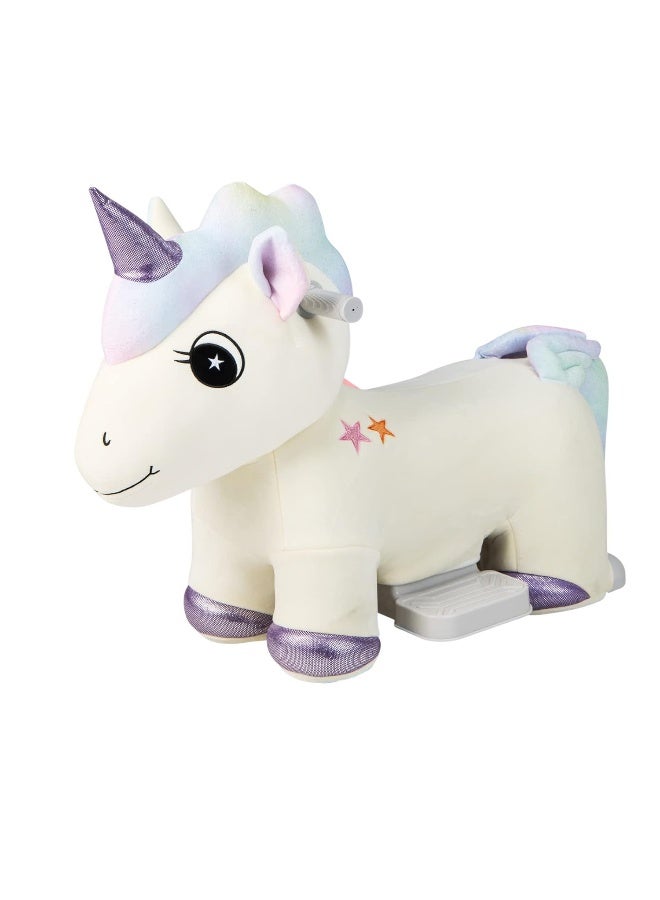 Spartan سبارتان راكبة حيوانات كهربائية محشوة - وحيد القرن (71.12 x 33.02 x 55.88 سم) - Image 1