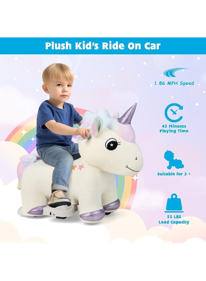 Spartan سبارتان راكبة حيوانات كهربائية محشوة - وحيد القرن (71.12 x 33.02 x 55.88 سم) - Image 2