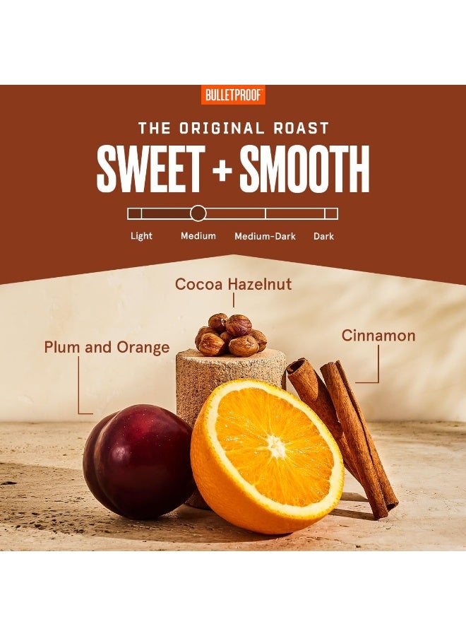 Bulletproof Bulletproof The Original Premium Gourmet Medium Roast Organic Beans Ground Coffee - Image 3