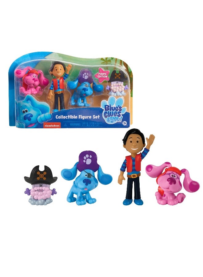 Blue's Clues Nickelodeon Blue's Clues & You! Collectible Figure Set Pirate Edition 4 inch - Image 4