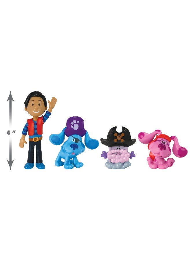 Blue's Clues Nickelodeon Blue's Clues & You! Collectible Figure Set Pirate Edition 4 inch - Image 5