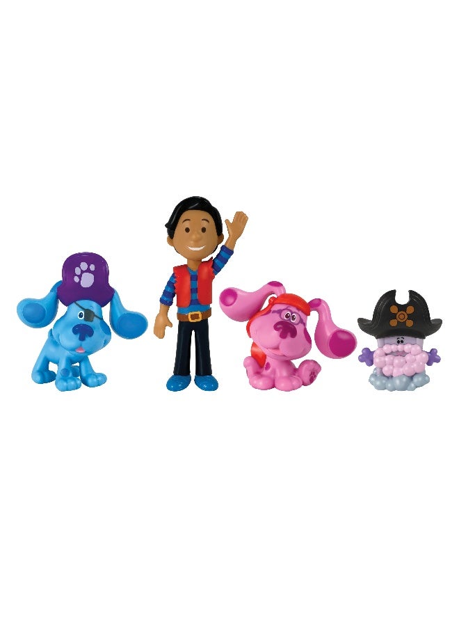 Blue's Clues Nickelodeon Blue's Clues & You! Collectible Figure Set Pirate Edition 4 inch - Image 3