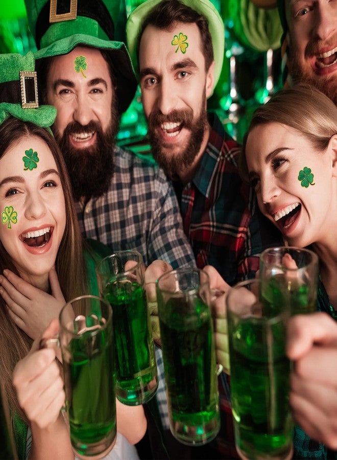 ZEYER St. Patrick's Day Temporary Tattoos Shamrock Gift Idea Decorations St. Patrick's Day Clover Irish Party Favors Decorative Suitable For Kids Teens Youth Adult Shamrock Tattoos - Image 5