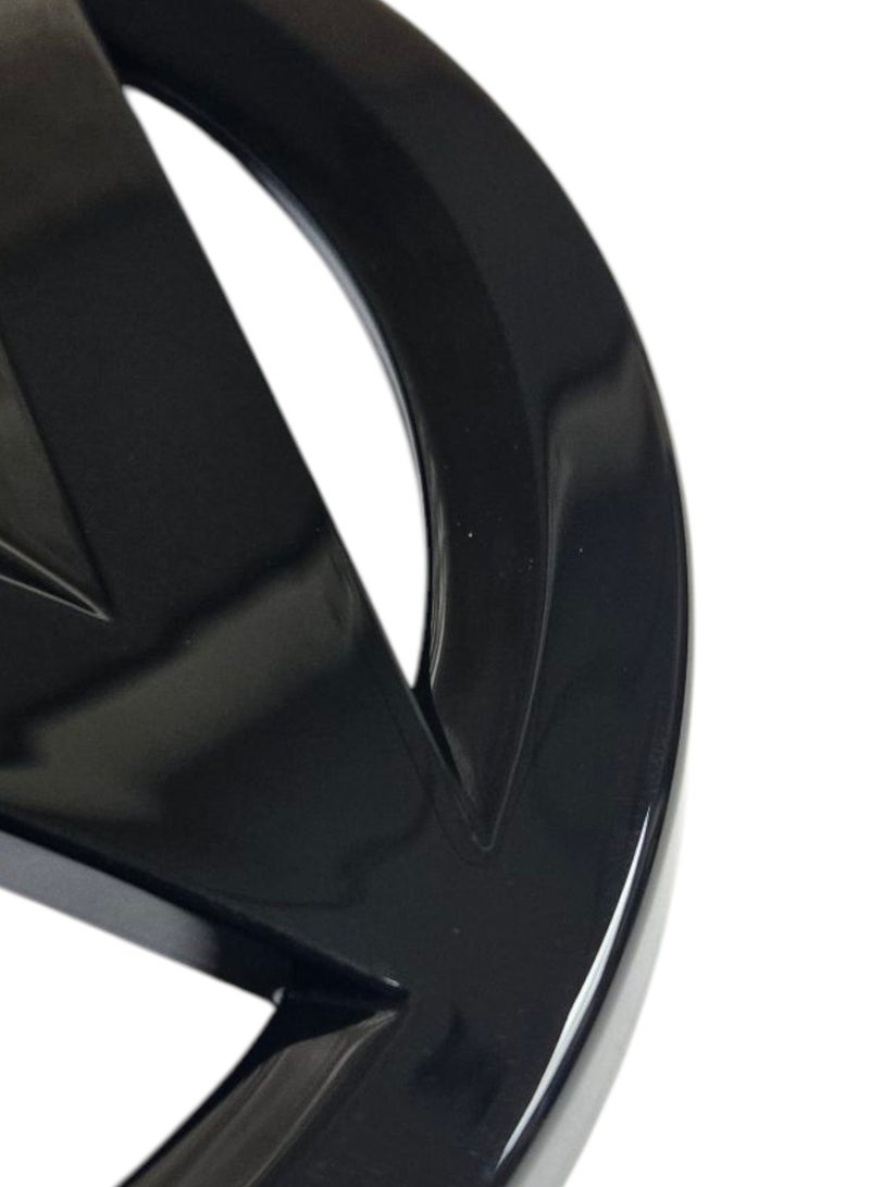 غطاء شارة أمامي وخلفي باللون الأسود اللامع لتيرامونت 2017-2019