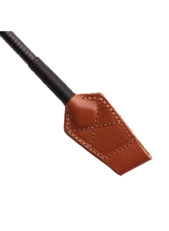 FOUGANZA 900 Horse Riding Crop 58 cm - Brown/Black  - Image 4
