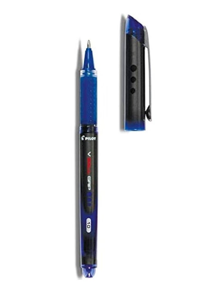 PILOT Pen VBall Grip 1.0 Rollerball Pen Blue - Image 2