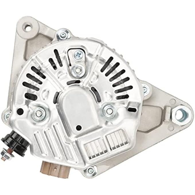 AUTOSITY Alternator Replacement 13878N New for Corolla Matrix Vibe 2003-2008 Celica 2000-2005 MR2 Spyder 2000-2005, 80Amp 12V CW 6-Pulley Groove - Image 3
