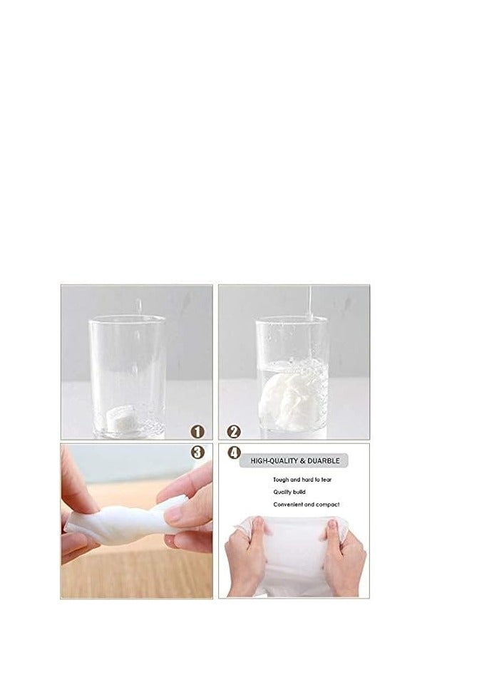 50pcs per pack Coin Tissue / Facial Compressed Towel - Image 3