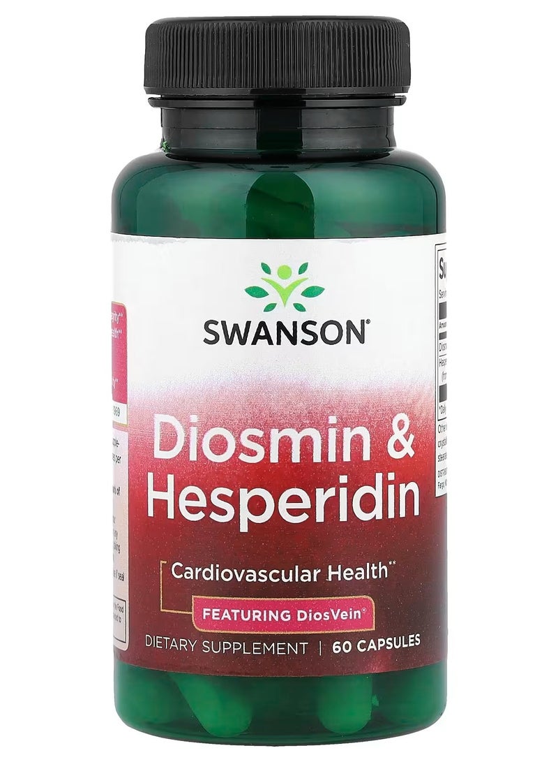 Swanson, ديوسمين وهسبيريدين، 60 كبسولة