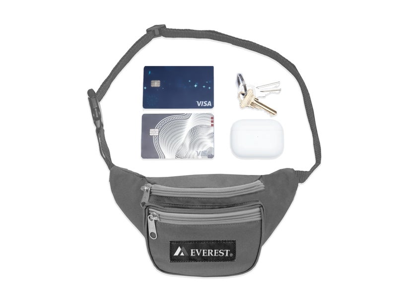 Everest unisex child Signature - Junior waist packs, Navy, One Size US - Image 3