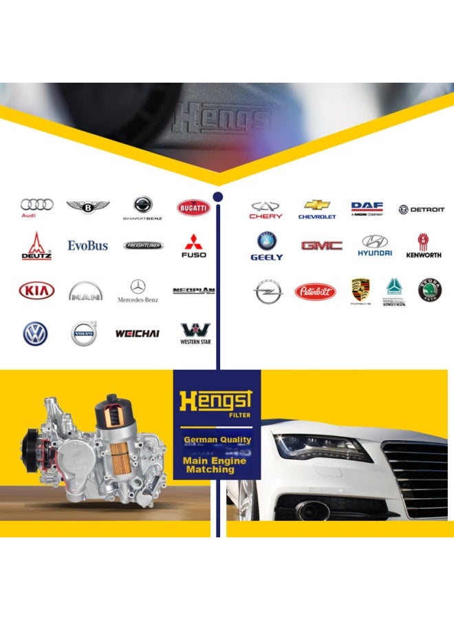 Hengst Air Filter *e1432l (compatible With Toyota Vios, Toyota Yaris L, Lexus) - Image 5