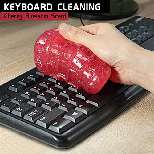 TICARVE Car Cleaning Gel Detailing Putty Car Putty Auto Detailing Tools Car Interior Cleaner Cleaning Slime Car Accessories Keyboard Cleaner Rose/NT WT: 5.6 oz (160 gr) - Image 5