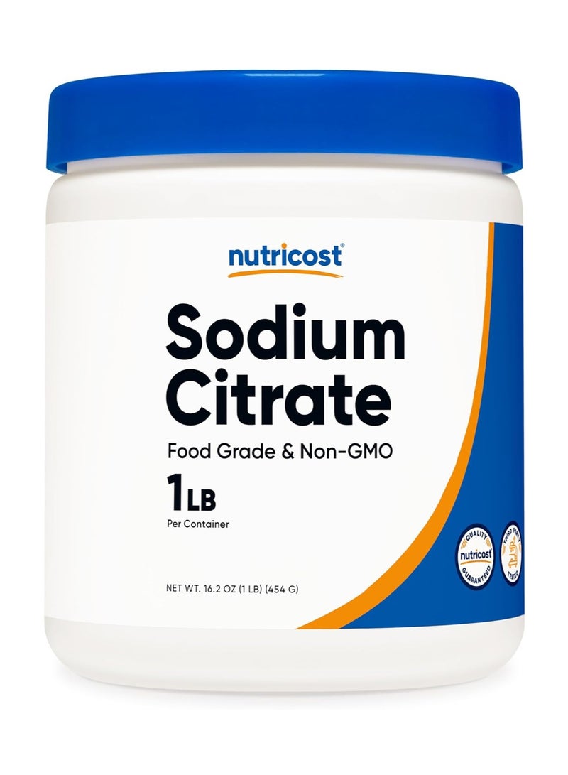 Nutricost Sodium Citrate Powder 1lb - Image 1