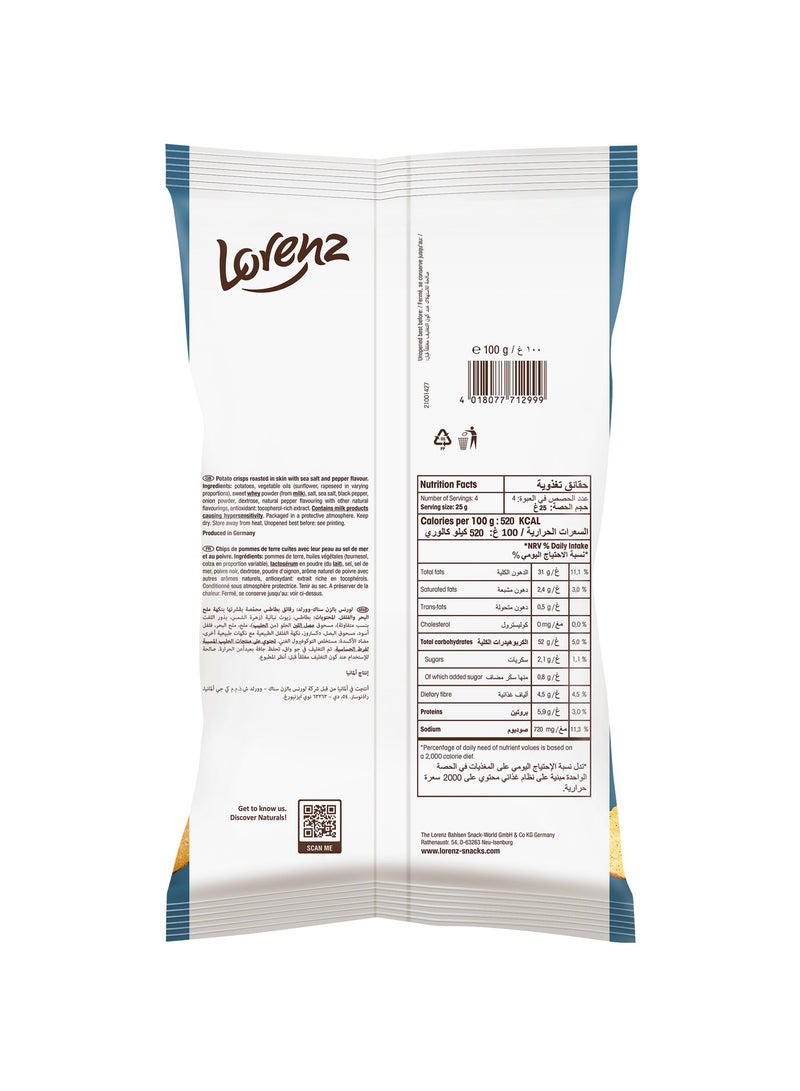 Lorenz رقائق البحر الطبيعي بالملح والفلفل - Image 2