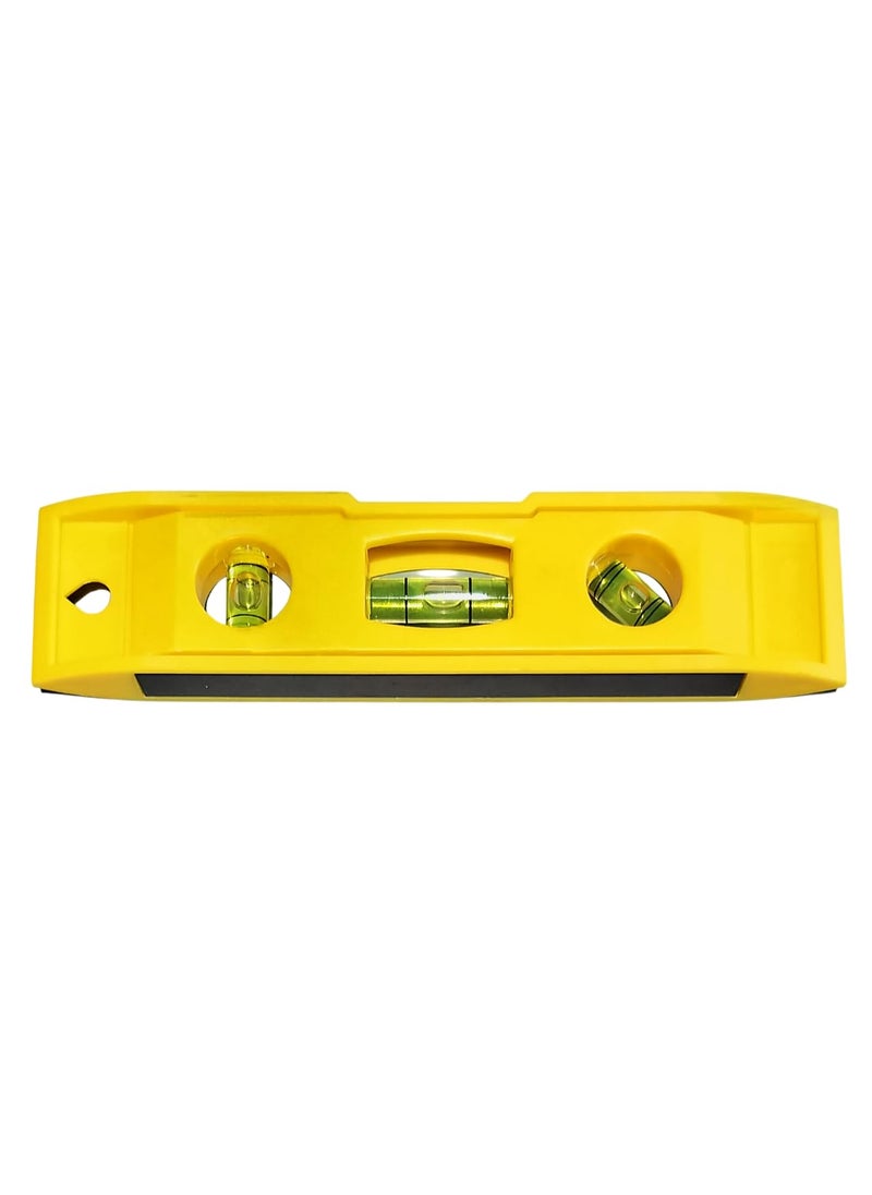 BEADS & CRAFT Beads Craft Torpedo Magnetic Level Bubble Measuring Tool 3 Bubble Leveller 6 inch Pack of 1 