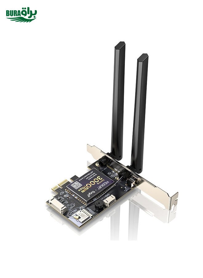 BURAQ EDUP AX200SW 3000Mbps Remote Control Computer Power On and Off Network Card  - Image 1