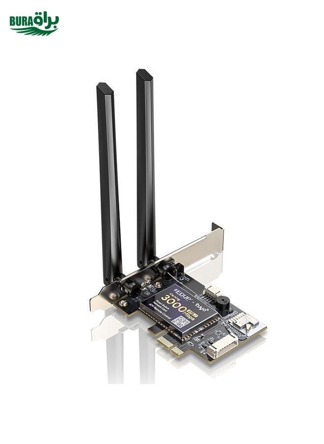 BURAQ EDUP AX200SW 3000Mbps Remote Control Computer Power On and Off Network Card  - Image 2