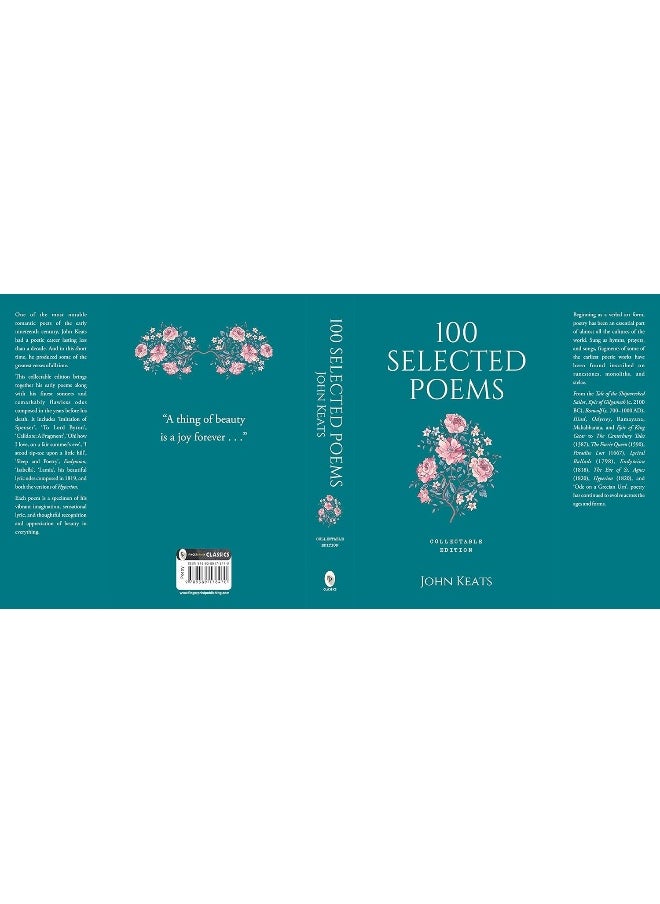 null - FINGERPRINT with FP logo 100 Selected Poems, John Keats: Collectable Hardbound edition - Image 1