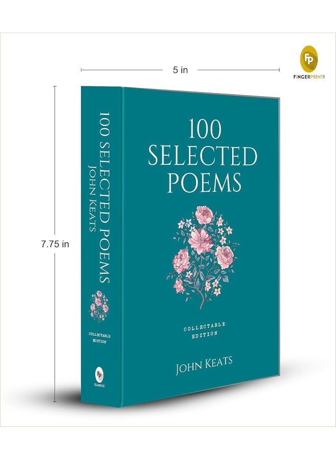 null - FINGERPRINT with FP logo 100 Selected Poems, John Keats: Collectable Hardbound edition - Image 1