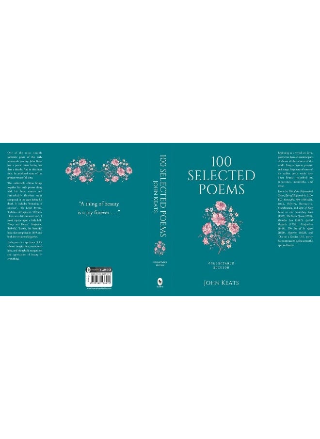 null - FINGERPRINT with FP logo 100 Selected Poems, John Keats: Collectable Hardbound edition - Image 1