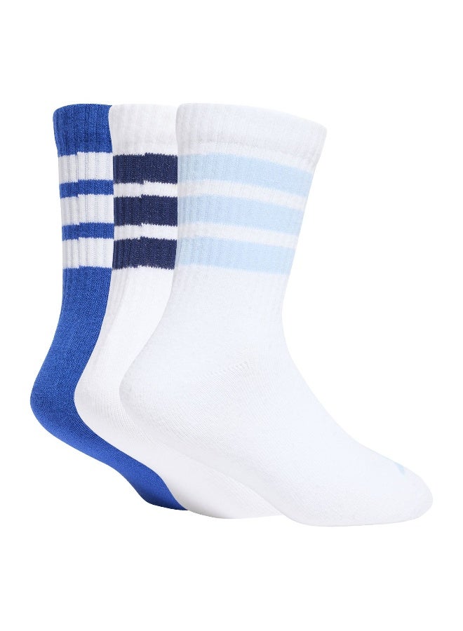 Adidas Lk Rib 3Pp So White Training Socks For Junior 5.5K - 7K - Image 2
