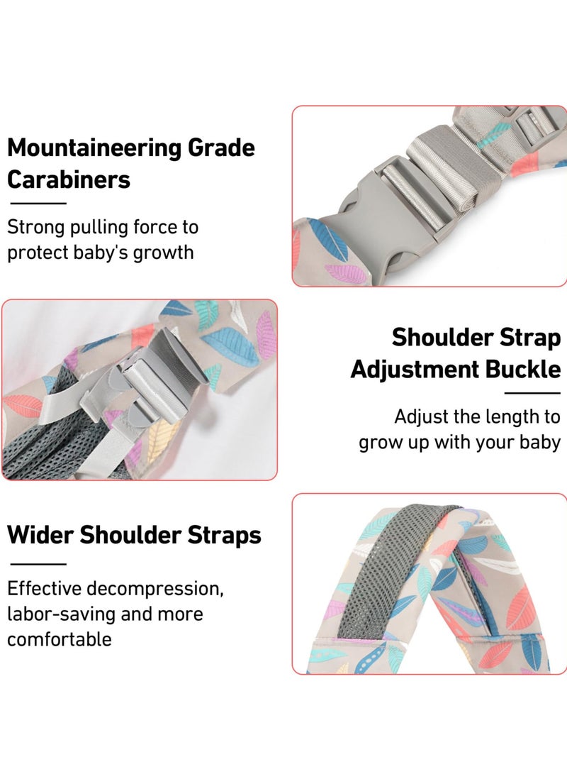 SYOSI Adjustable One Shoulder Baby Carrier, Lightweight Breathable Mesh Baby Hip Carrier, Portable Sling for Newborn to Toddler (6-40 lbs), Baby Wrap for 3-36 Months, for Girls and Boys - Image 4