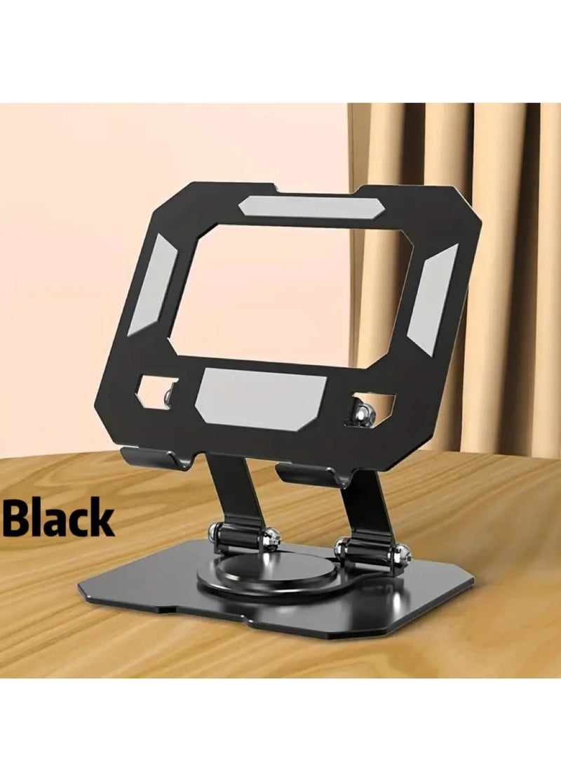 360 Degree Adjustable Foldable Portable Tablet PC Holder | Tablet for Office Home Car Bed One Piece Aluminum - Image 5