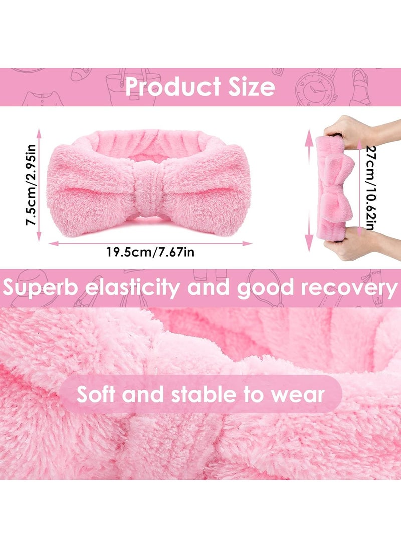 Goolsky 1pc Cute Sweet Bowknot Headband Face Wash Hair Band Hair Accessories For Makeup Skincare Wear - Image 2