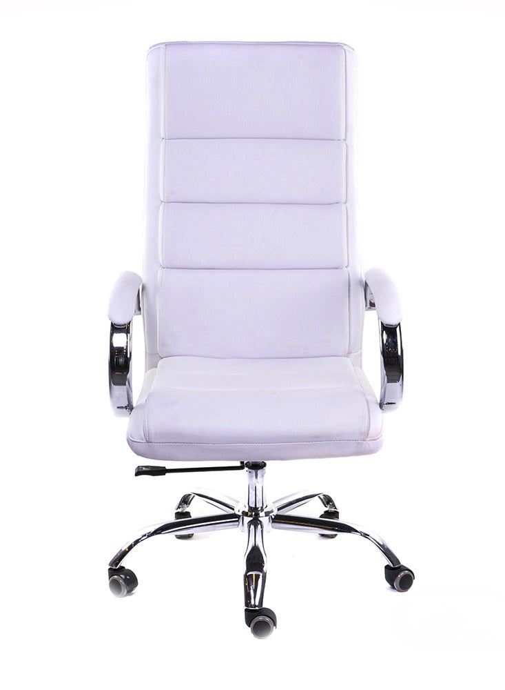 Exotic Chair Executive High Back Kent (White) - Image 1