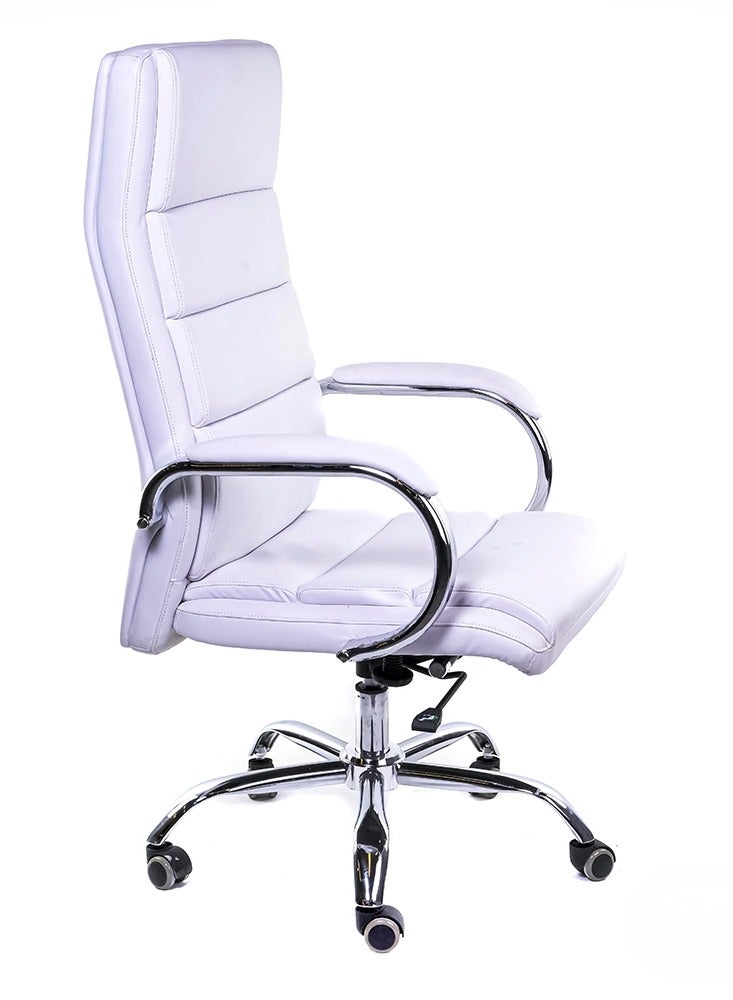 Exotic Chair Executive High Back Kent (White) - Image 2