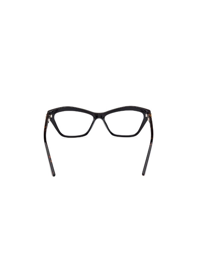 جس نظارة طبية بشكل عين قطة للنساء بأذرع من الأسيتات GM0396  مقاس 55 - اسود لامع - Image 4